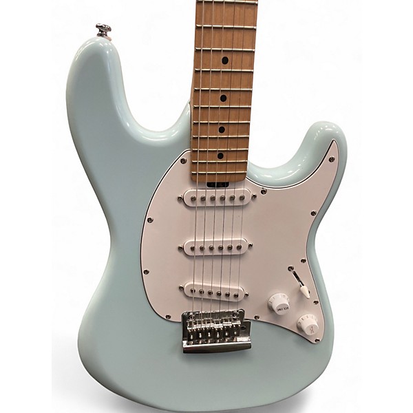 Used Sterling by Music Man Cutlass Daphne Blue Solid Body Electric Guitar