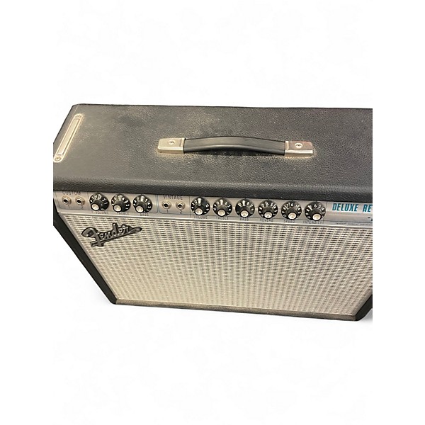 Used Fender 1968 Custom Deluxe Reverb 22W 1x12 Tube Guitar Combo Amp