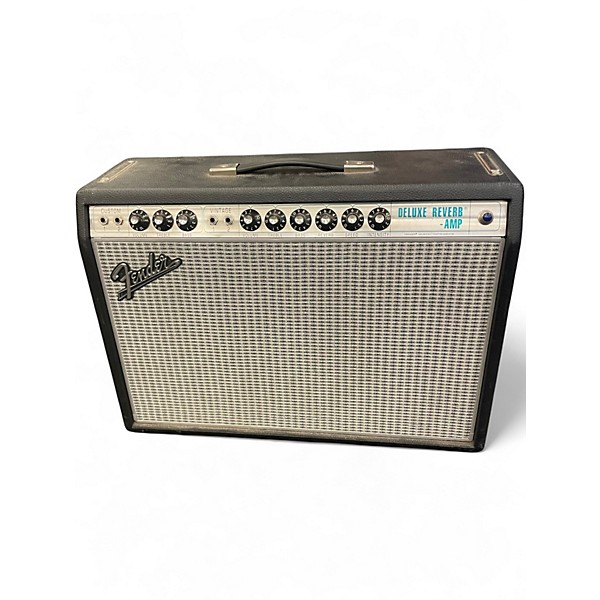 Used Fender 1968 Custom Deluxe Reverb 22W 1x12 Tube Guitar Combo Amp