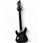 Used Schecter Guitar Research Damien Platinum Black Solid Body Electric Guitar