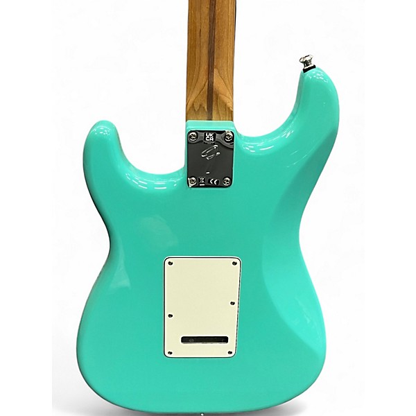 Used 2022 Fender Limited Edition Player Stratocaster SSS Seafoam Green Solid Body Electric Guitar
