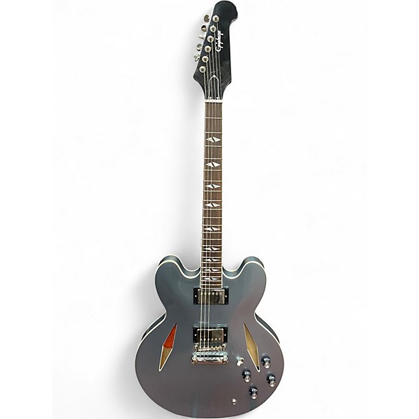 Used 2025 Epiphone DG-335 Pelham Blue Hollow Body Electric Guitar