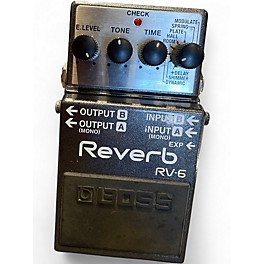 Used BOSS RV6 Digital Reverb Effect Pedal