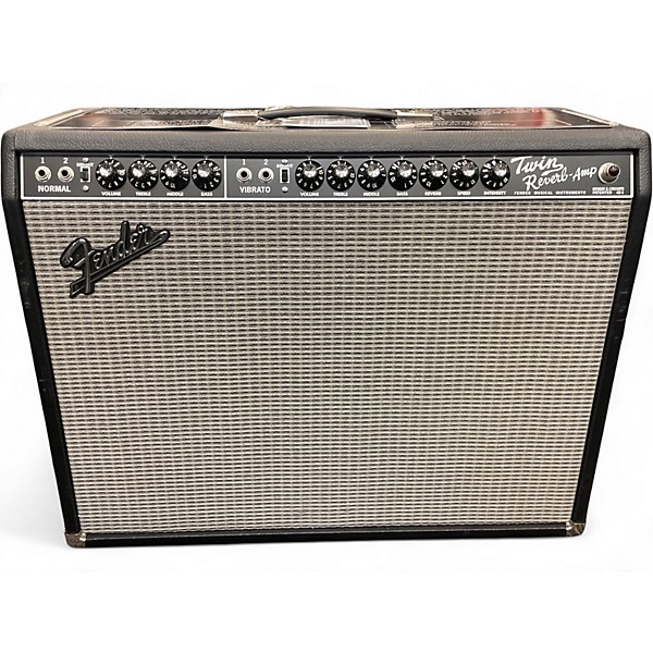 Used Fender 65 TWIN REVERB Tube Guitar Combo Amp