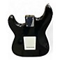 Used Starcaster by Fender Stratocaster Black Solid Body Electric Guitar