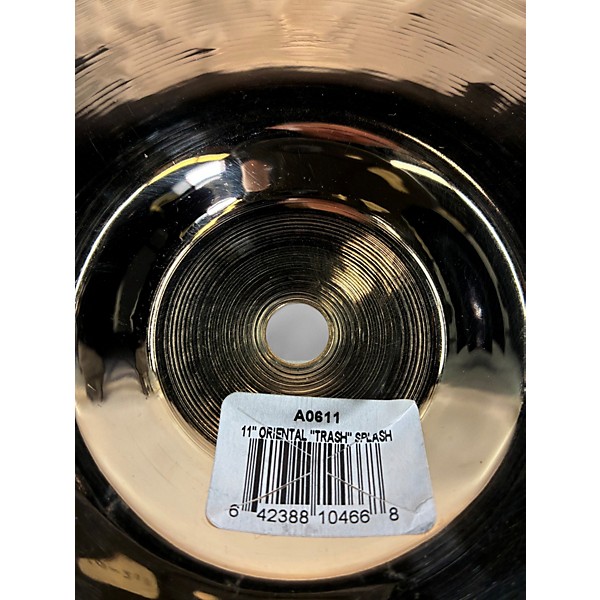Used Zildjian 11in Oriental Trash Splash Cymbal