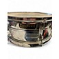 Used Thunder 14X6 STEEL SNARE Silver Drum thumbnail