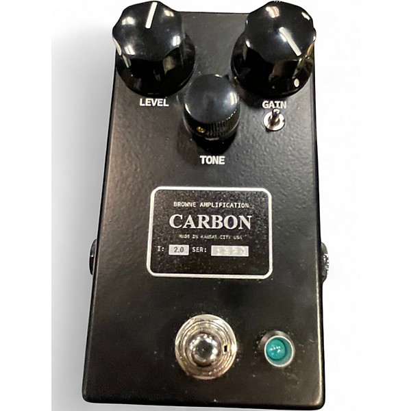 Used Browne Amplification Carbon V2 Effect Pedal