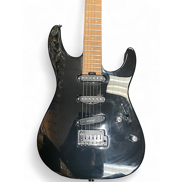 Used Charvel Pro Mod DK22 SSS 2pt Black Solid Body Electric Guitar