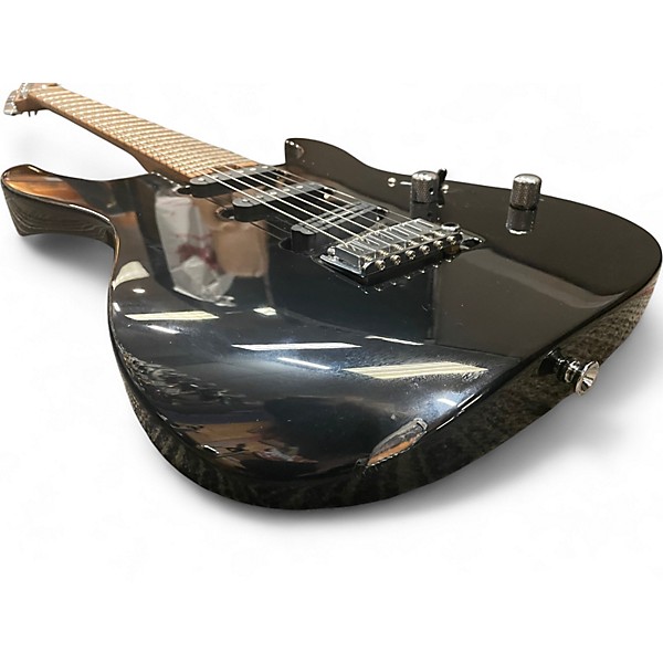 Used Charvel Pro Mod DK22 SSS 2pt Black Solid Body Electric Guitar