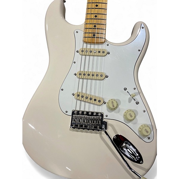Used 2023 Fender jv modified 60's stratocaster Olympic White Solid Body Electric Guitar