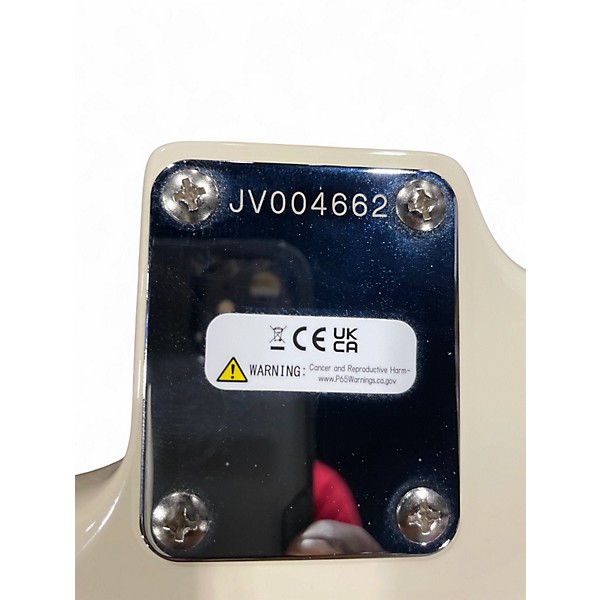 Used 2023 Fender jv modified 60's stratocaster Olympic White Solid Body Electric Guitar