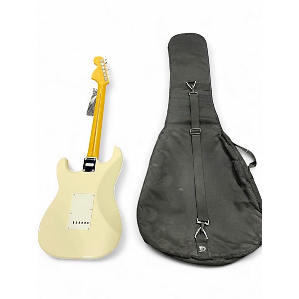 Used 2023 Fender jv modified 60's stratocaster Olympic White Solid Body Electric Guitar