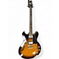 Vintage 1981 Ibanez AS100 Artist Sunburst Hollow Body Electric Guitar thumbnail
