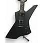 Used ESP LTD James Hetfield Snakebyte Satin Black Solid Body Electric Guitar