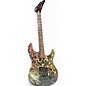 Used Foxxe GUNSLINGER RAINBOW CRACKLE Solid Body Electric Guitar thumbnail