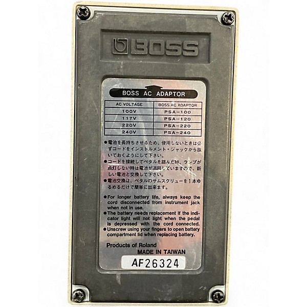 Used BOSS AW2 Auto Wah Effect Pedal