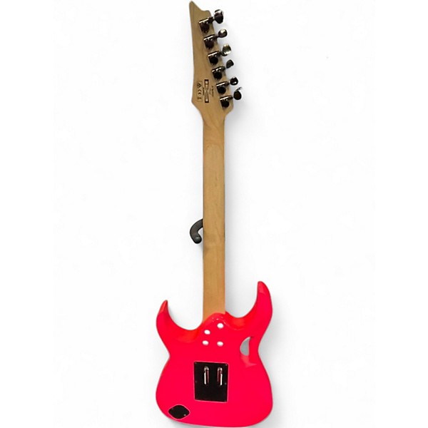 Used Ibanez JEMJR Hot Pink Solid Body Electric Guitar