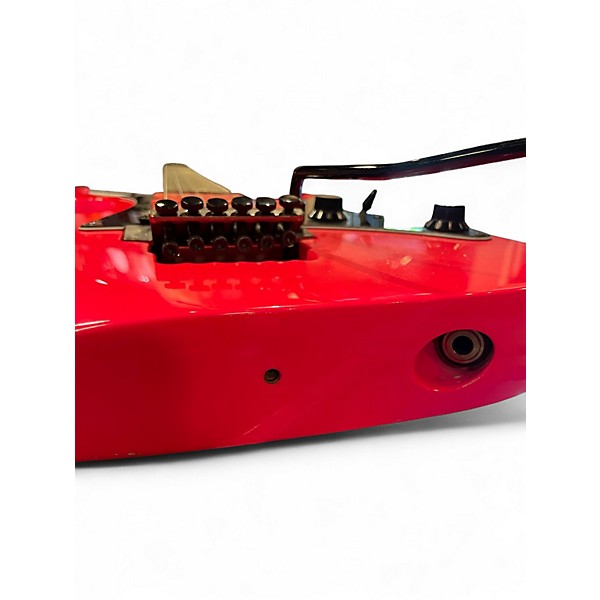 Used Ibanez JEMJR Hot Pink Solid Body Electric Guitar