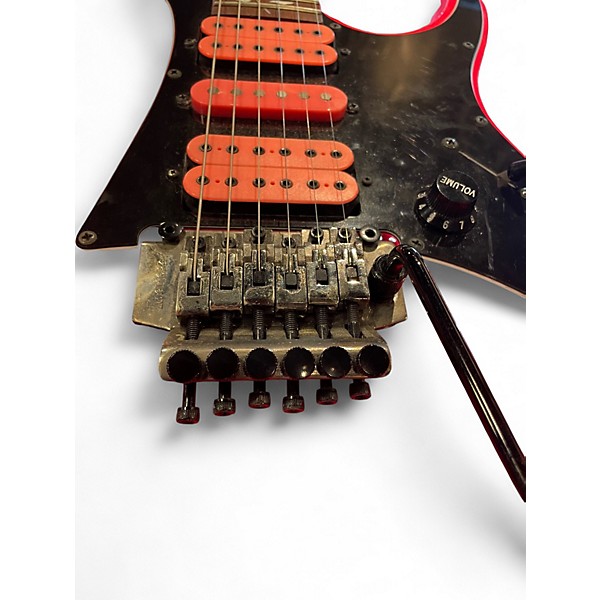 Used Ibanez JEMJR Hot Pink Solid Body Electric Guitar