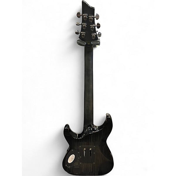 Used Schecter Guitar Research Hellraiser C1 Hybrid Smoke Black Solid Body Electric Guitar