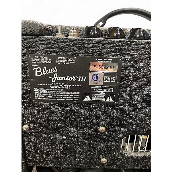 Used Fender Hot Rod Blues Junior III 15W 1x12 Tube Guitar Combo Amp
