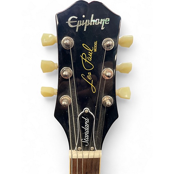 Used Epiphone Les Paul Standard Aged Dark Burst Solid Body Electric Guitar