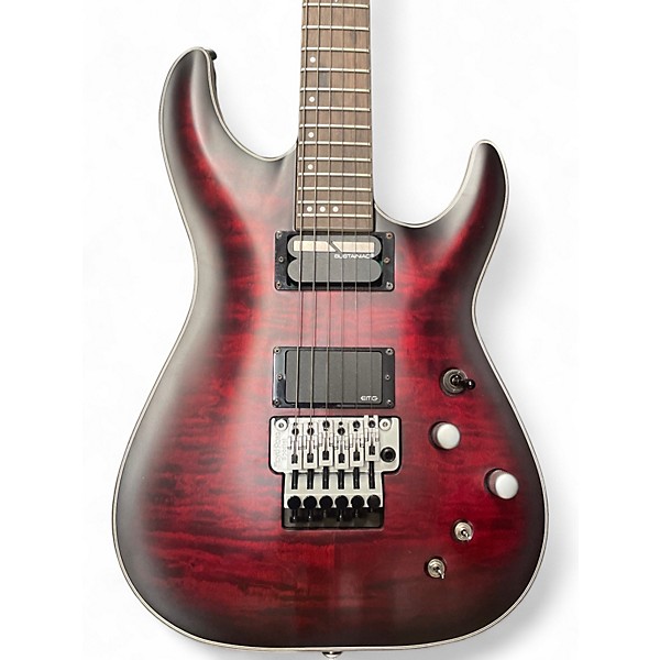 Used Schecter Guitar Research C1 PLATINUM FR S BURST Solid Body Electric Guitar