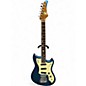 Used Cave And Canary Meteor Blue Solid Body Electric Guitar thumbnail