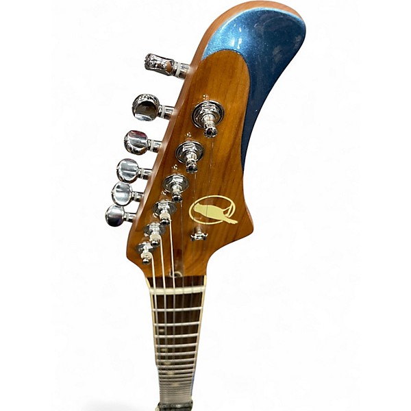Used Cave And Canary Meteor Blue Solid Body Electric Guitar