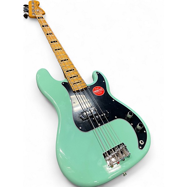 Used Squier CLASSIC VIBE 70S PRECISION BASS Surf Green Electric Bass Guitar