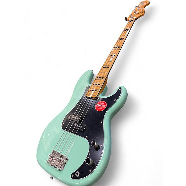 Used Squier CLASSIC VIBE 70S PRECISION BASS Surf Green Electric Bass Guitar