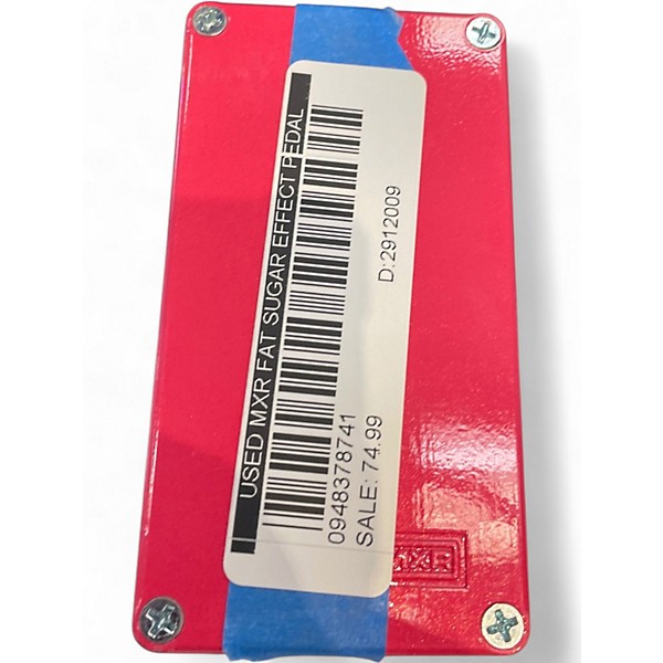 Used MXR Fat Sugar Effect Pedal