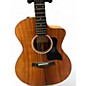Used Taylor 224CEKDLX Natural Acoustic Electric Guitar