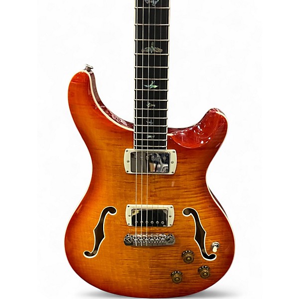 Used PRS SE HOLLOWBODY II PIEZO Vintage Sunburst Hollow Body Electric Guitar