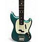 Used Fender American Professional Classic Mustang Bass Sherwood Green Metallic Electric Bass Guitar