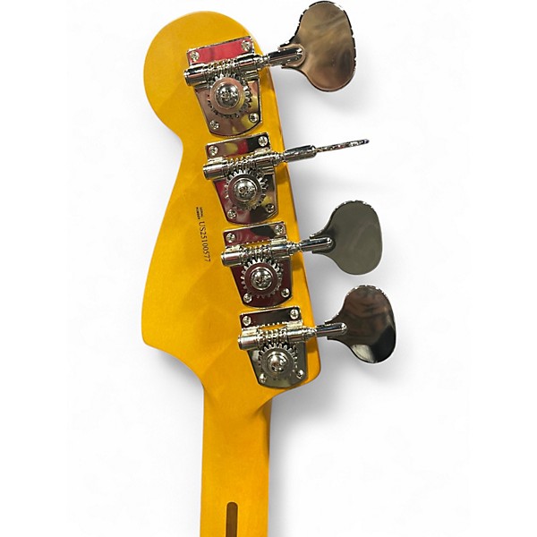 Used Fender American Professional Classic Mustang Bass Sherwood Green Metallic Electric Bass Guitar