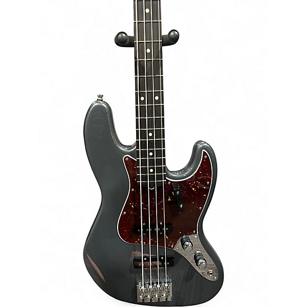 Used Fender Mod Shop Jazz Bass Charcoal Electric Bass Guitar