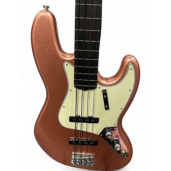 Used Fender Mod Shop Fretless Jazz Bass Penny Electric Bass Guitar