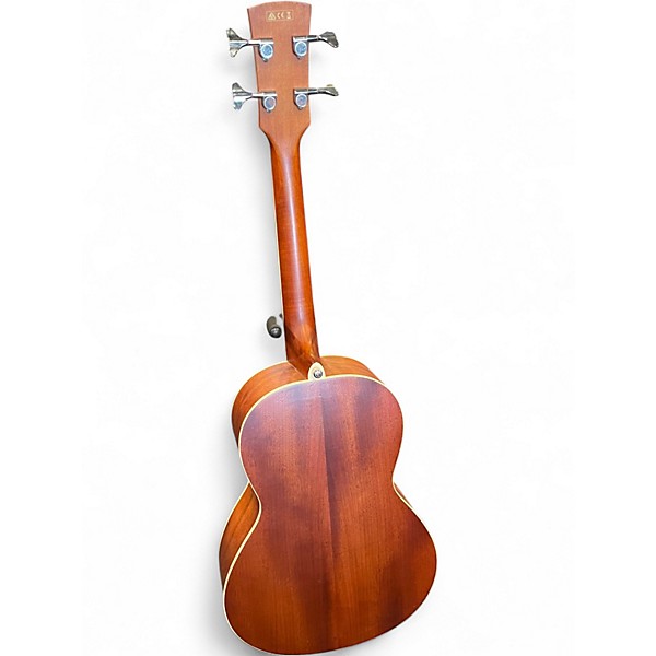 Used Ibanez pnb14e Natural Acoustic Bass Guitar