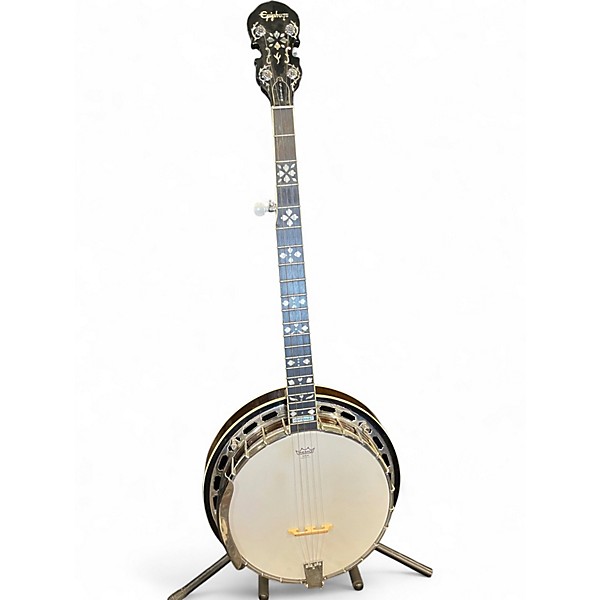 Used Epiphone Masterbuilt banjo Black Banjolele