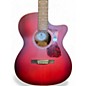 Used Guild om-240ce Flat Red Acoustic Electric Guitar thumbnail