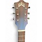 Used Guild om-240ce Flat Red Acoustic Electric Guitar