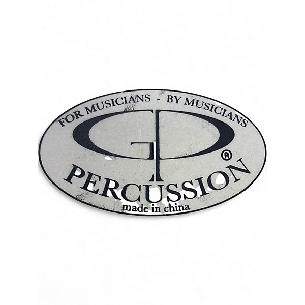 Used GP Percussion 14in Student Snare Chrome Drum