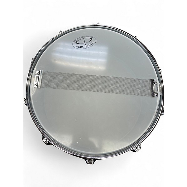Used GP Percussion 14in Student Snare Chrome Drum