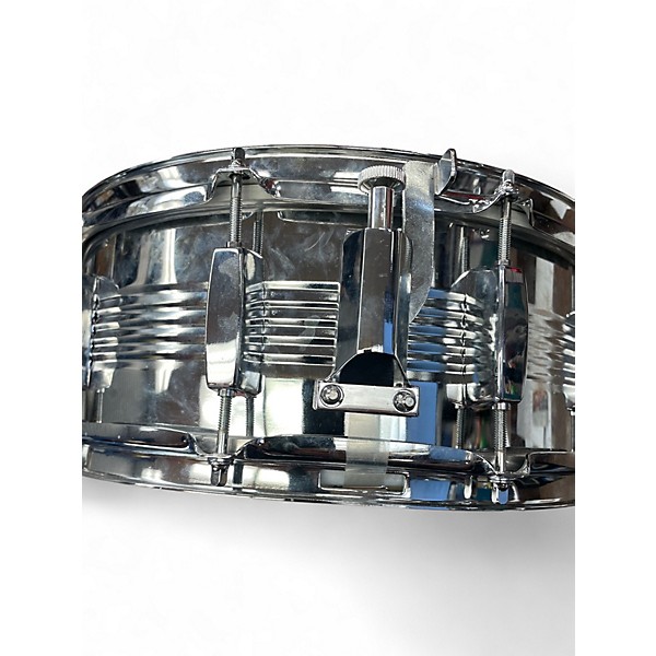 Used GP Percussion 14in Student Snare Chrome Drum