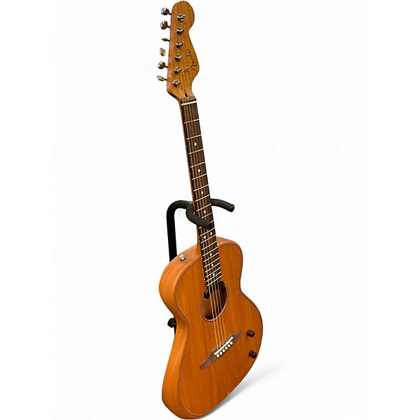 Used Fender HIGHWAY SERIES PARLOR Natural Acoustic Electric Guitar
