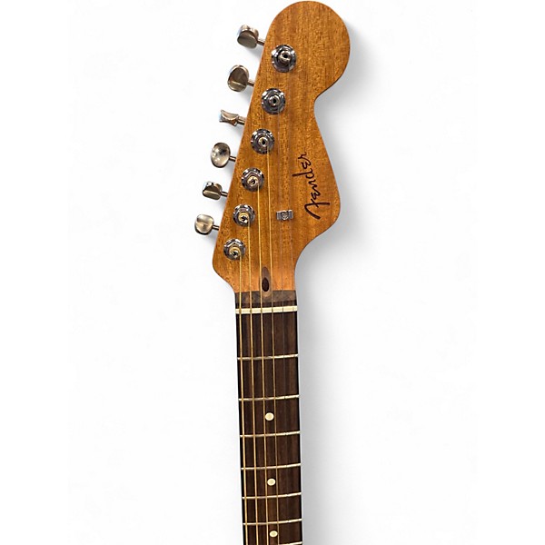 Used Fender HIGHWAY SERIES PARLOR Natural Acoustic Electric Guitar