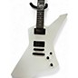 Used ESP LTD James Hetfield Snakebyte Snow White Solid Body Electric Guitar