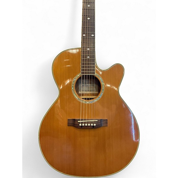 Used Takamine EG544SC4C Natural Acoustic Electric Guitar